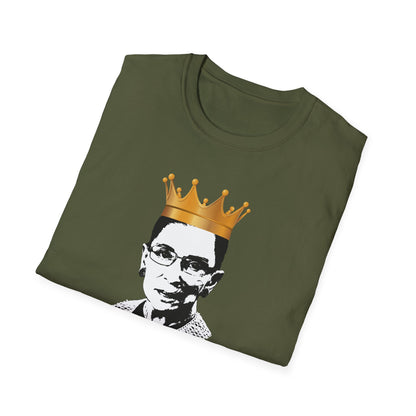 Funny Notorious R.B.G. Progressive Liberal Ruth Bader Ginsburg Crown Tshirt Men