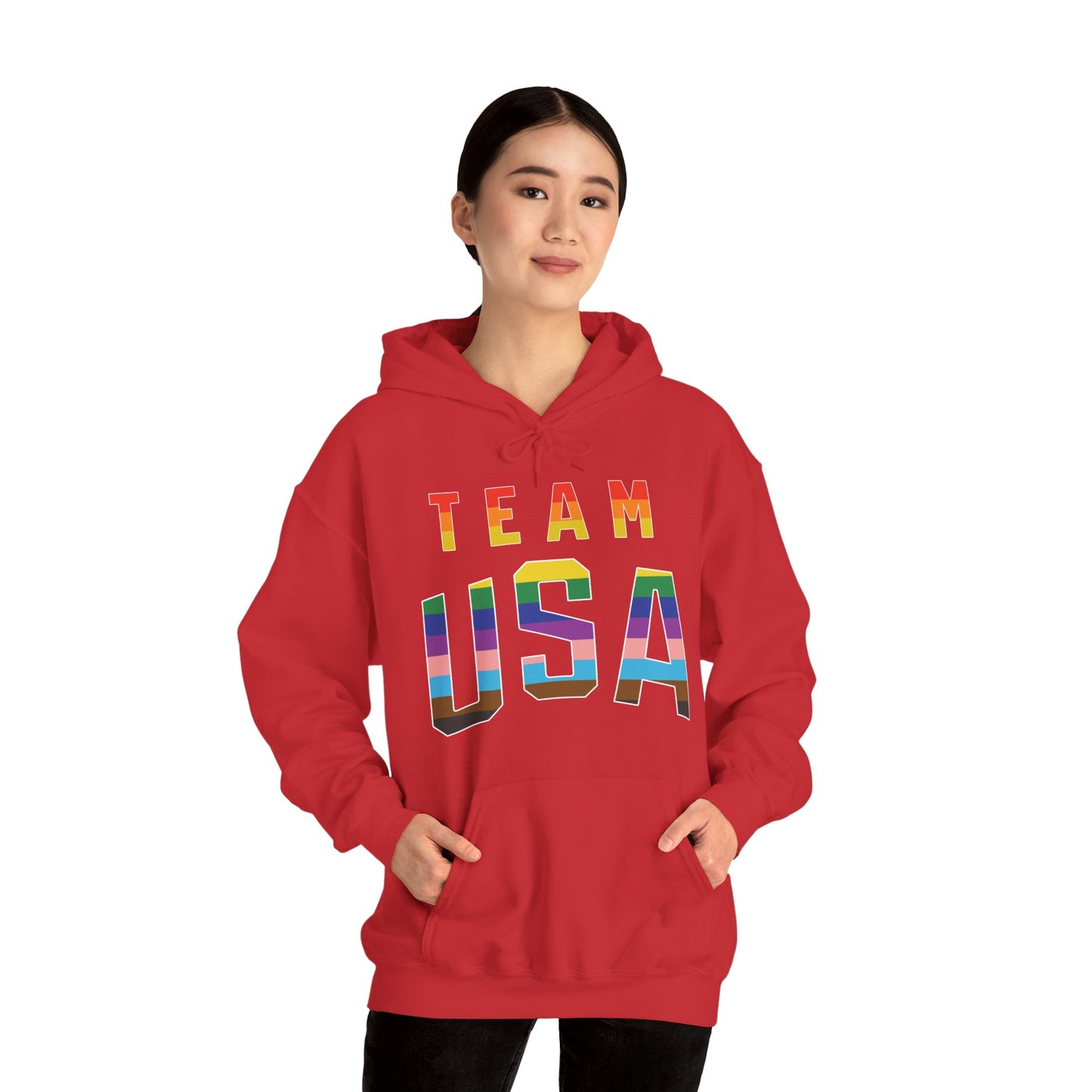 Men's Team USA Pride Pullover Hoodie