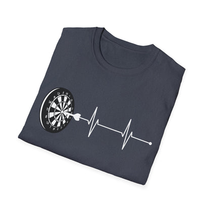 Cute Dart Heartbeat Dart Player Men Women Dart Board Lovers T-Shirt