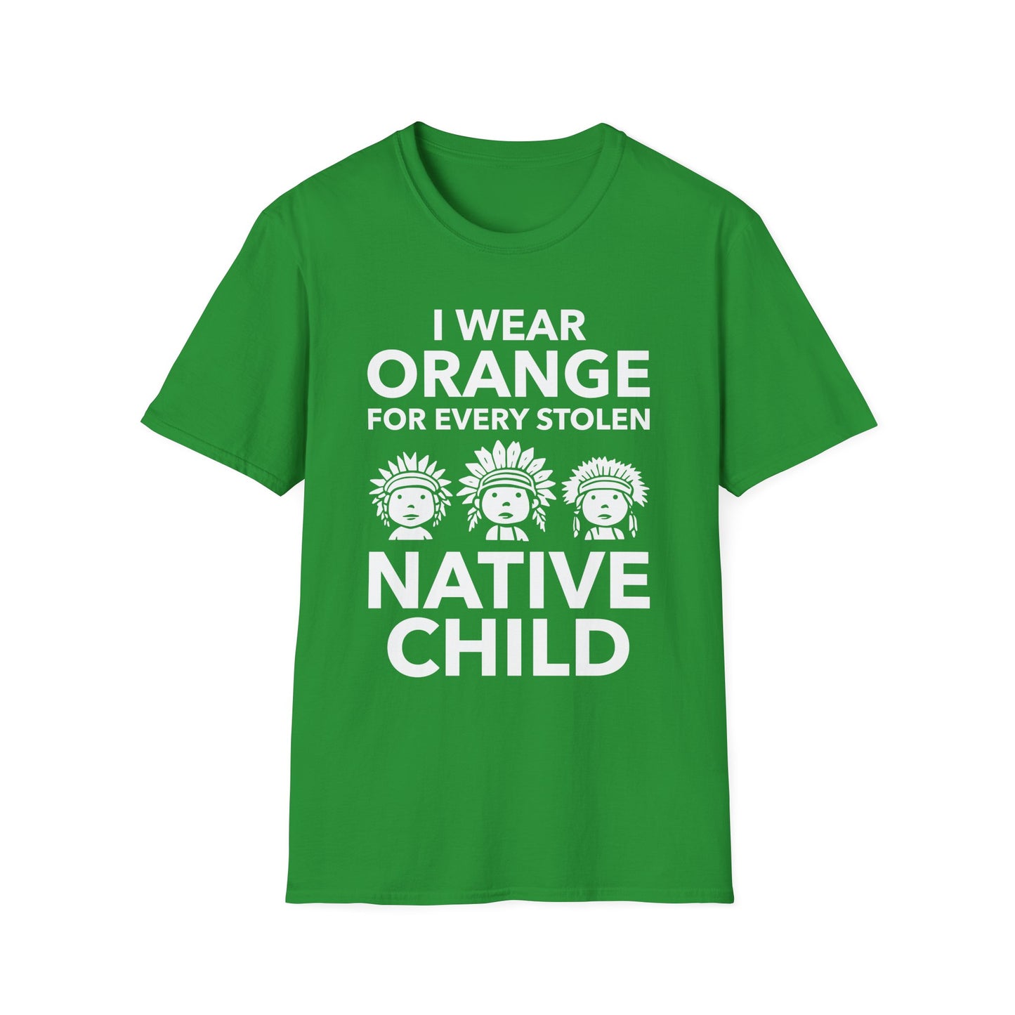 I Wear Orange for Every American Native Child Indian Pride T-Shirt for Men Women