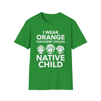 I Wear Orange for Every American Native Child Indian Pride T-Shirt for Men Women