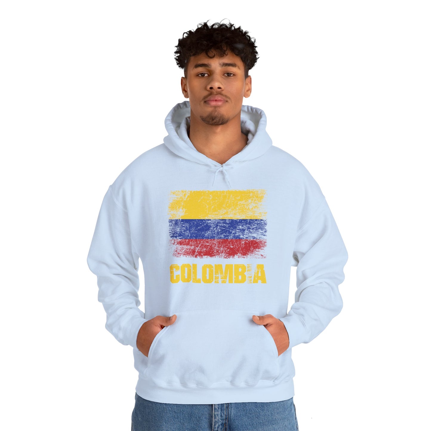 Colombia Columbian Flag Outfit Hoodie For Men Women Hoodie