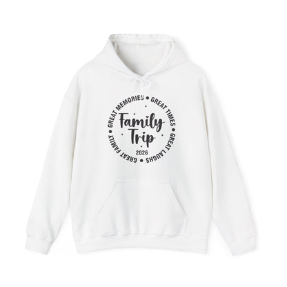 Family Trip Vacation 2026 Matching Summer Group Hoodie For Men Women