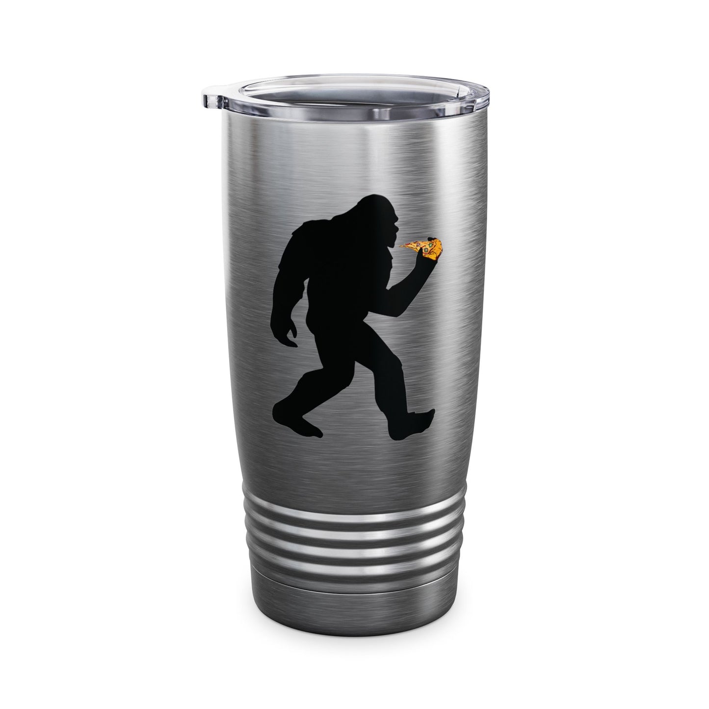 Funny Bigfoot Pizza Food Lovers Foodie Gifts Pepperoni Tumbler Men Women