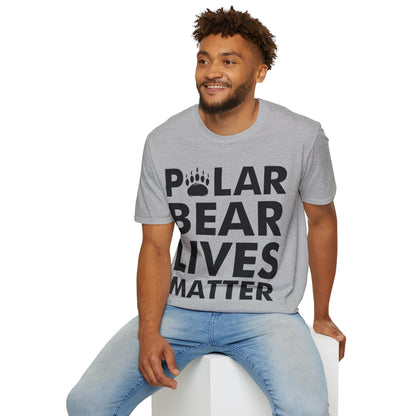 Polar Bear Lives Matter Arctic Save the Bears Animals Endangered T-Shirt