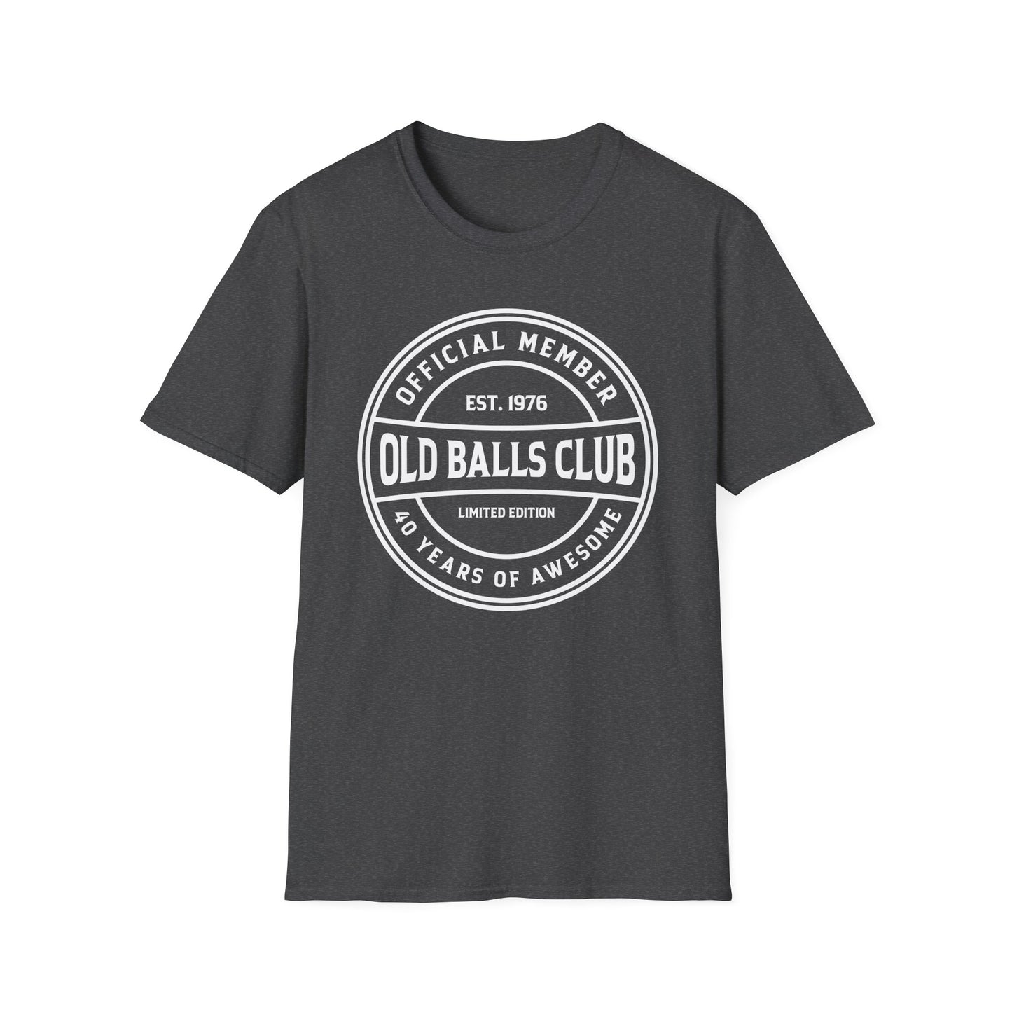 Mens Old Balls Club 50 Years Awesome Fifty 50th Birthday Fathers Day T-Shirt