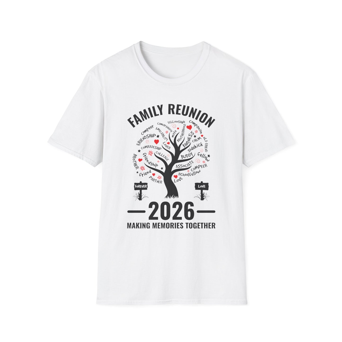 Making Memories Family Matching Group Family Reunion 2026 T-Shirt For Men Women