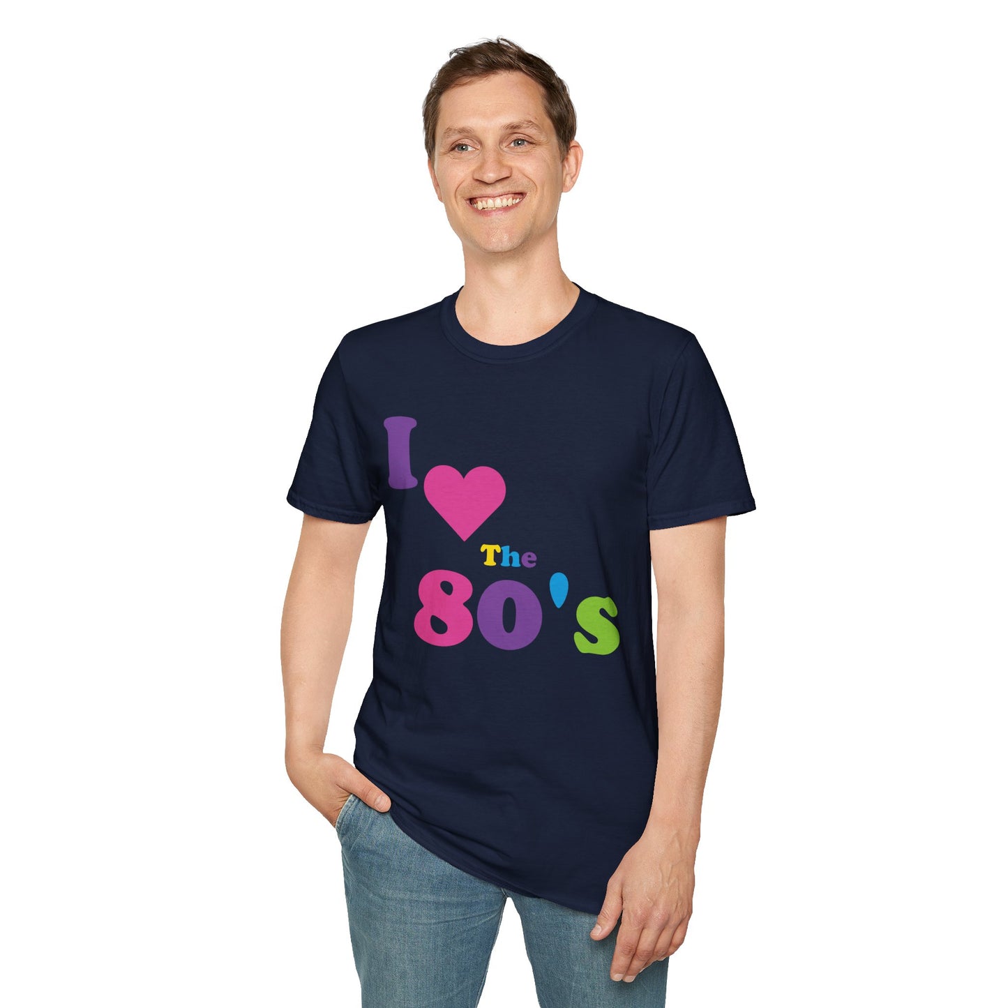 Women I Love The 80s Shirt Disco 80s Costumes Retro T-Shirt