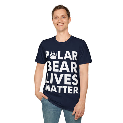 Polar Bear Lives Matter Arctic Save the Bears Animals Endangered T-Shirt