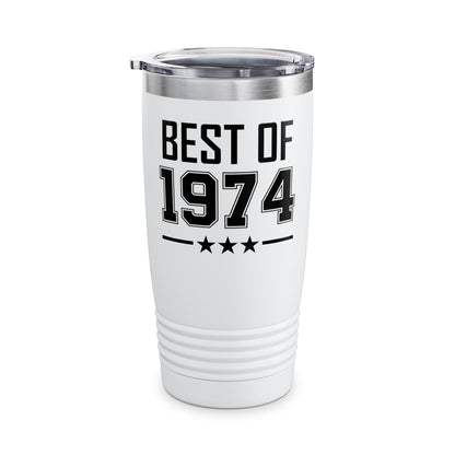 Funny Vintage Best of 1974 50 Year Old Gift 50th Birthday Tumbler For Men Women Tumbler