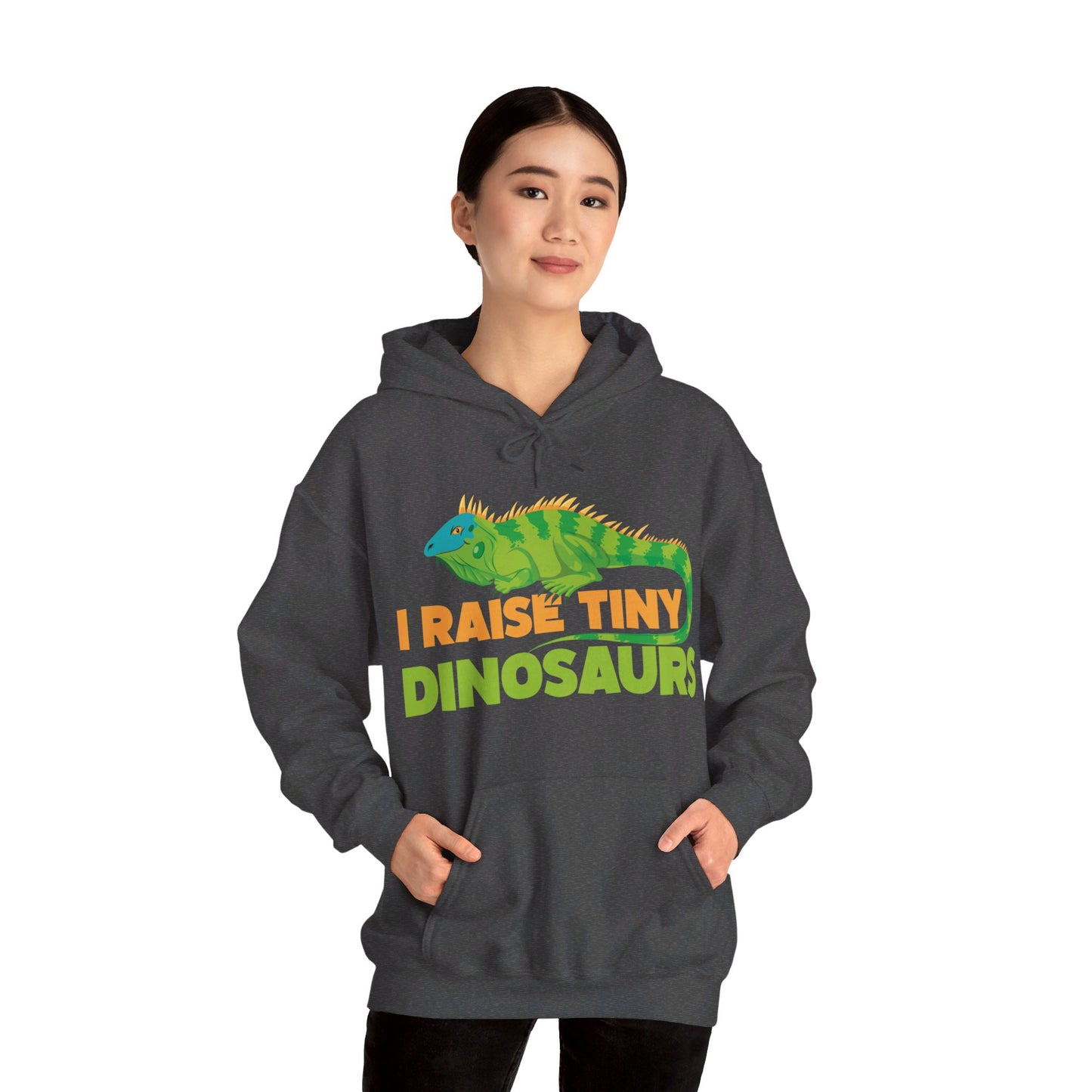 Funny Leopard Gecko I Raise Tiny Dinosaurs Lizard Reptile Geckos Hoodie For Men Women