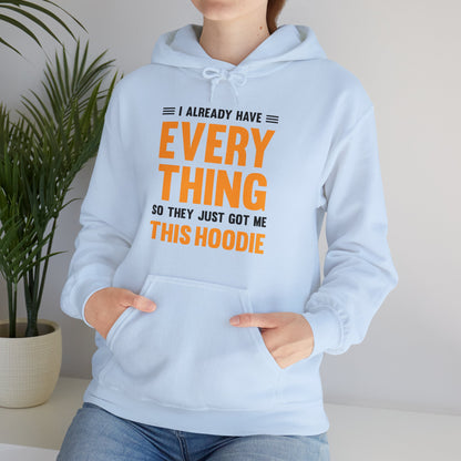 I Already Have Everything So They Just Got Me This Hoodie Funny Party Hoodie For Men Women Hoodie