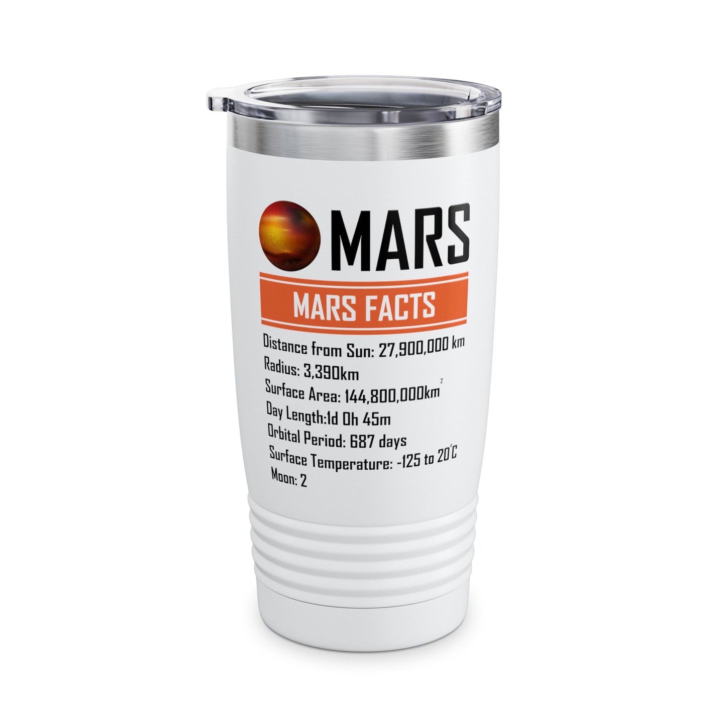 Mars Facts About Mars Planet Space Lover Tumbler Men Women