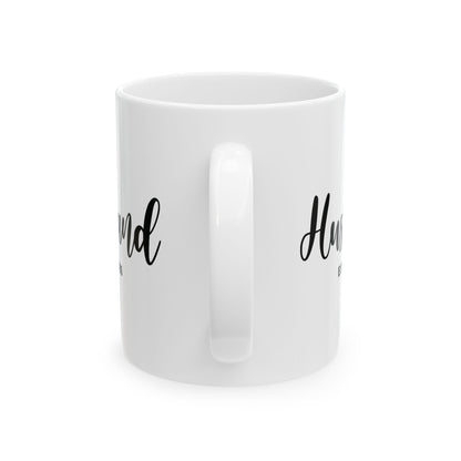 Husband Est 2026 Married Hubby Honeymoon Couple Wedding Coffee Mug For Men