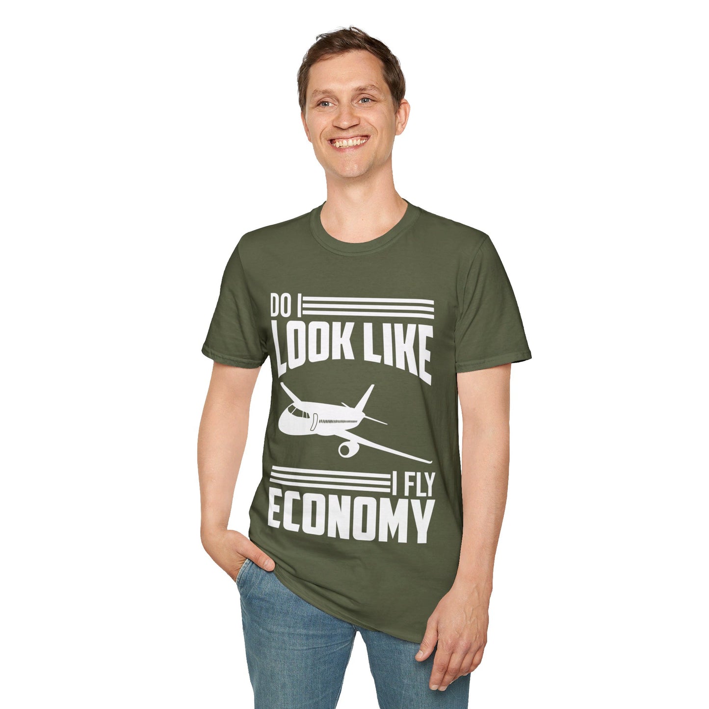 Do I Look Like I Fly Economy  Funny First Class Traveling T-Shirt For Men Women