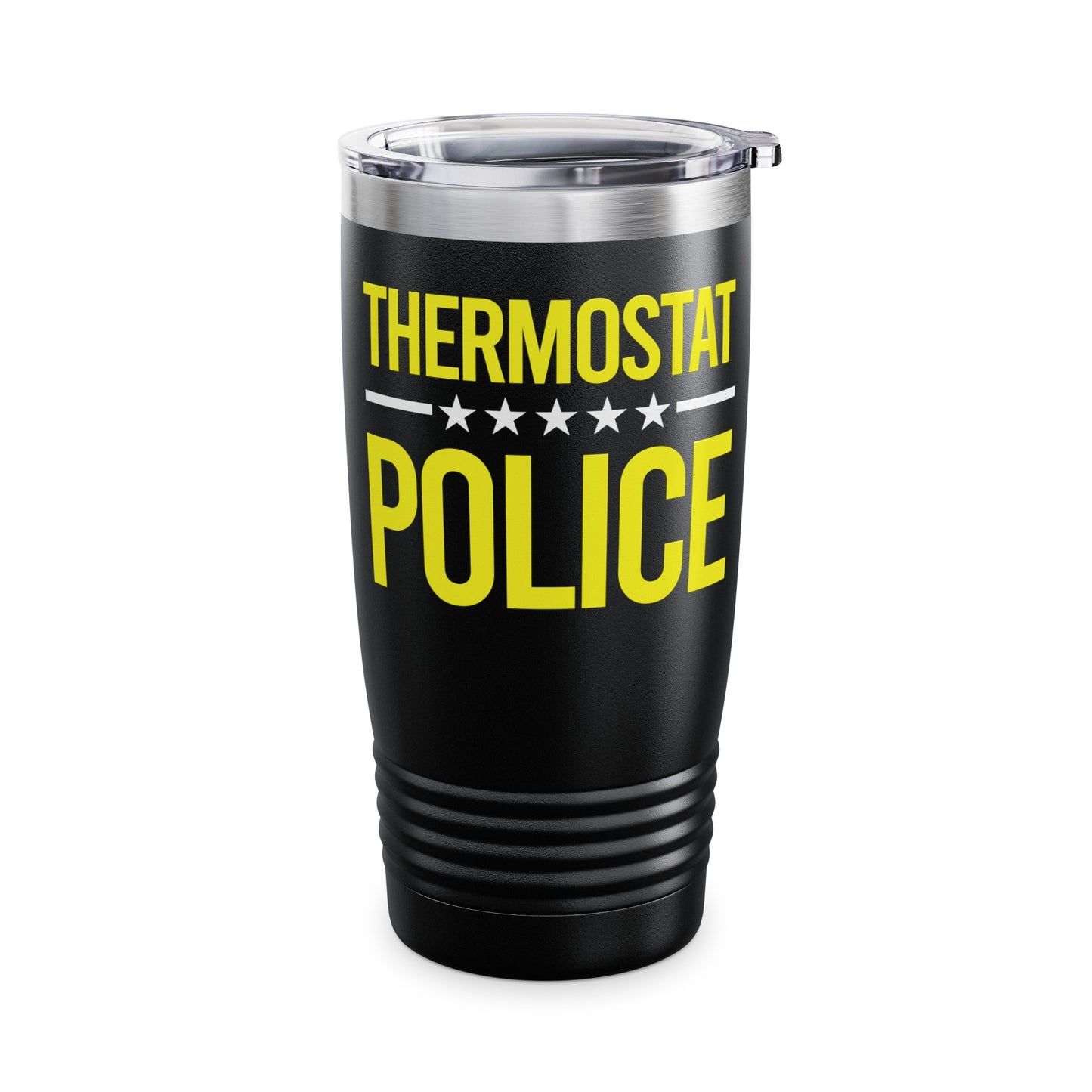 Men's Thermostat Police For A Police Fathers Day Dad Papa Tumbler