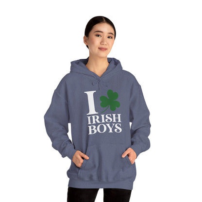 Funny I Love Irish Boys Shamrock St Patricks Day Hoodie For Men Women Hoodie