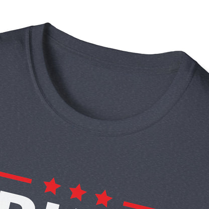 Cute Trump Girl Republican US Flag 2024 Vintage Vote T-Shirt