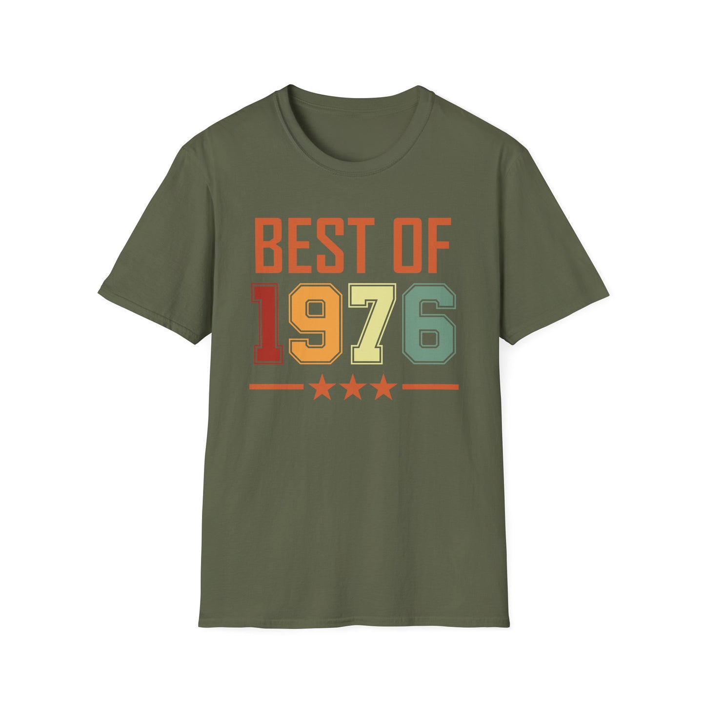 Funny Vintage Best of 1976 50 Year Old Gift 50th Birthday T-Shirt For Men Women T-Shirt