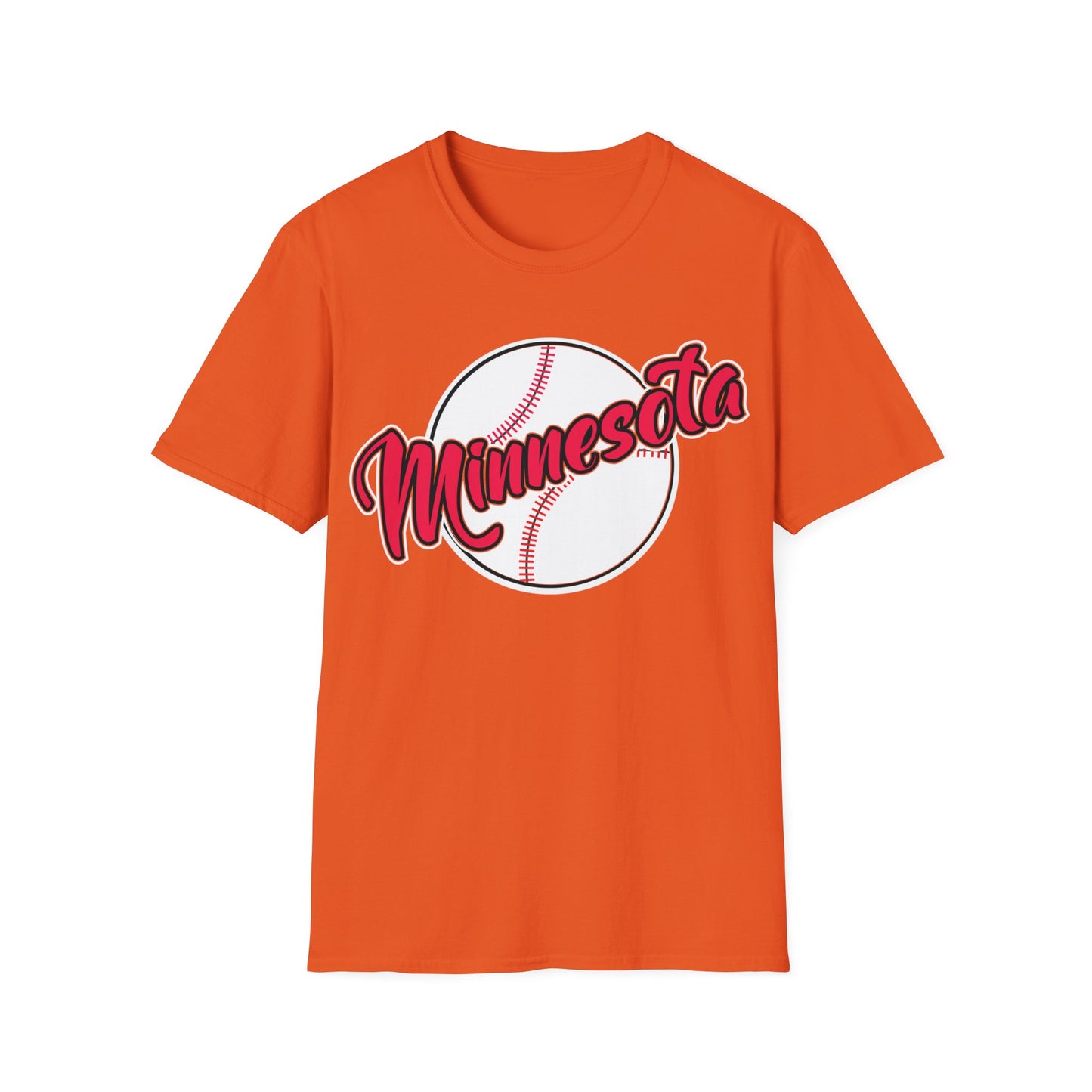 Minnesota Tee Vintage Baseball Throwback Retro T-Shirt For Men Women T-Shirt