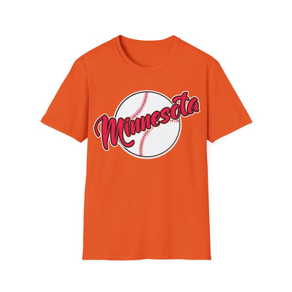 Minnesota Tee Vintage Baseball Throwback Retro T-Shirt For Men Women T-Shirt