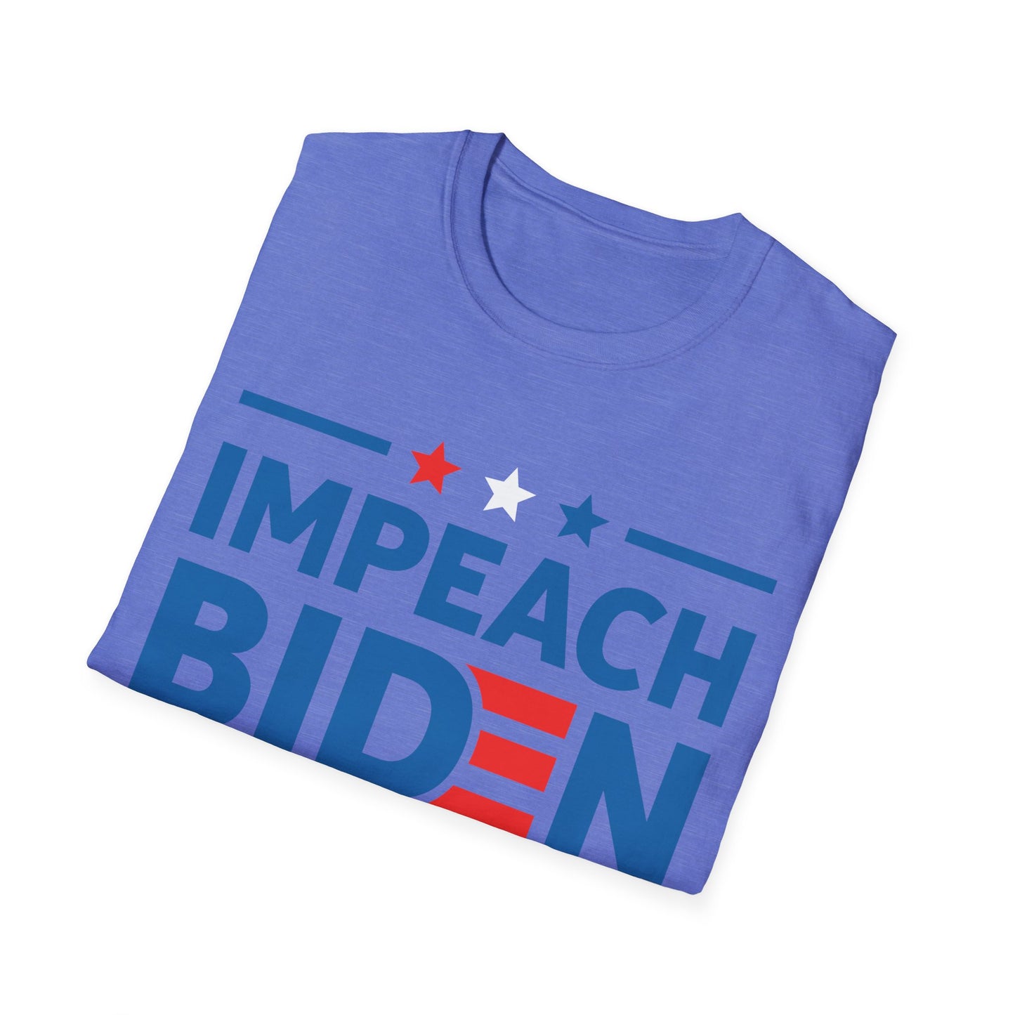 Mens Impeach Biden Harris Anti-Biden Election Funny Political T-Shirt Men Women