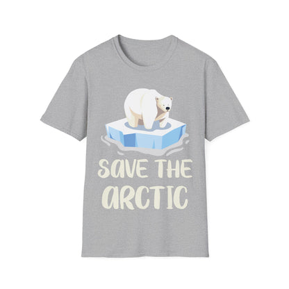 Save The Arctic Polar Bears Animals Endangered T-Shirt Men Women