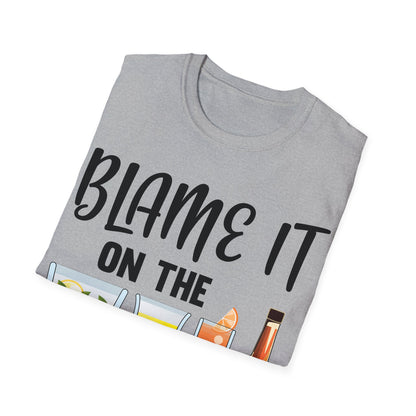 Blame It On The Drink Package Funny Cruise T-Shirt For Men Women T-Shirt