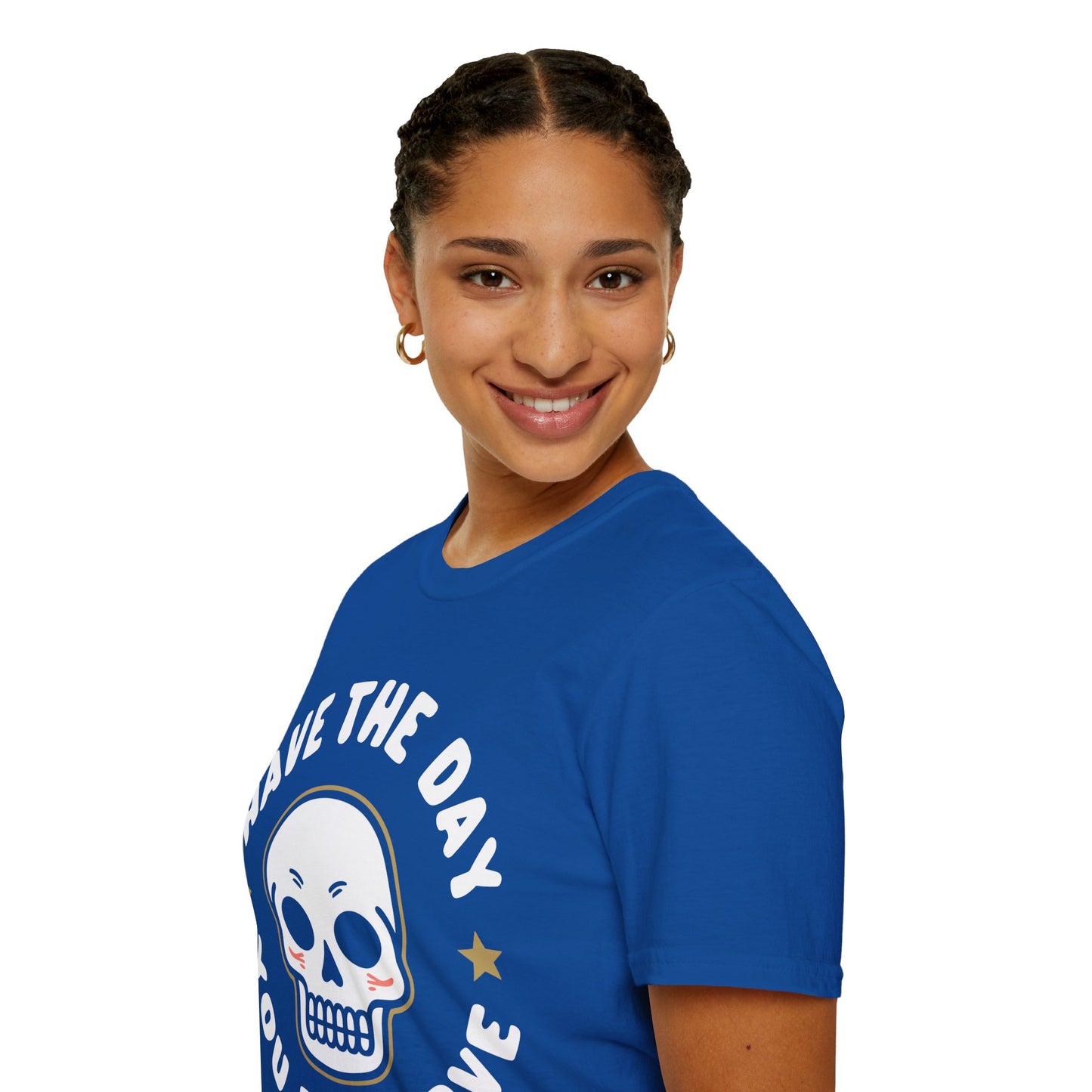 Funny Have The Day You Deserve Skull Sarcastic T-Shirt For Men Women T-Shirt