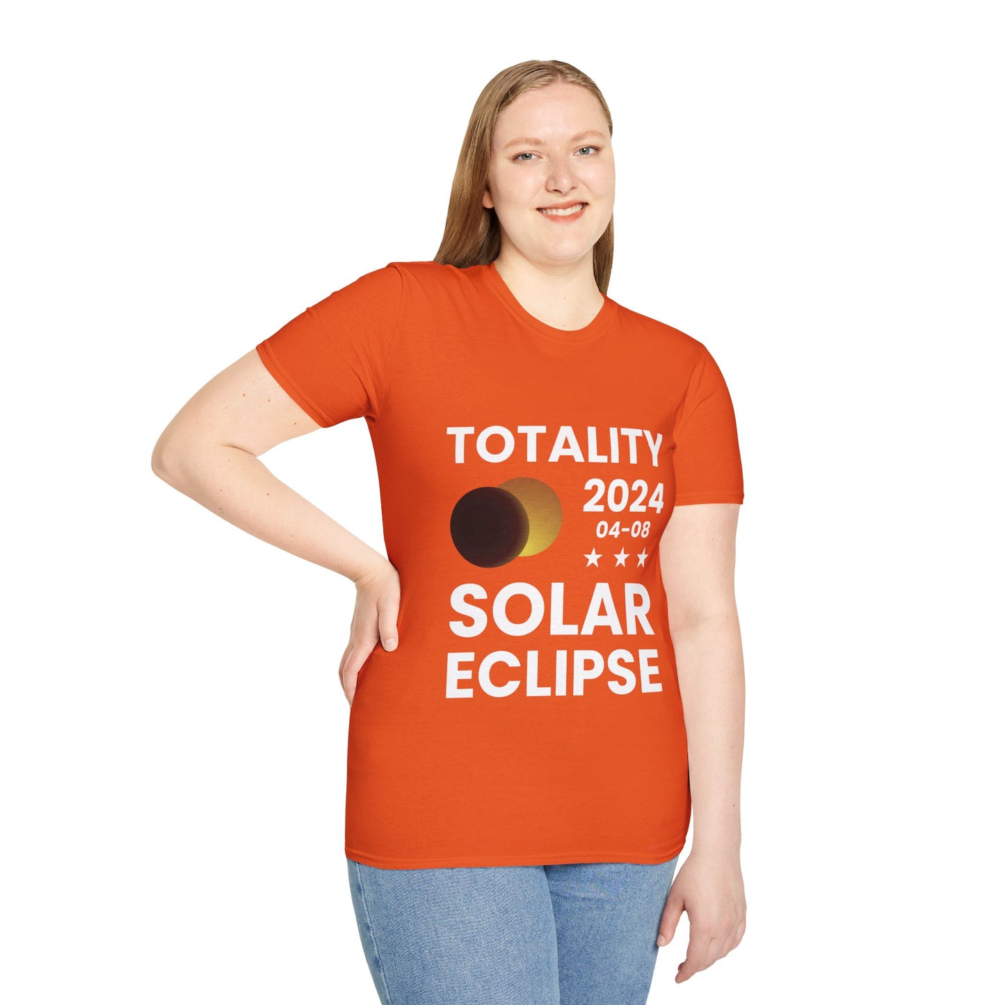 Totality Solar Eclipse 2024 America Retro Total Eclipse T-Shirt For Men Women T-Shirt