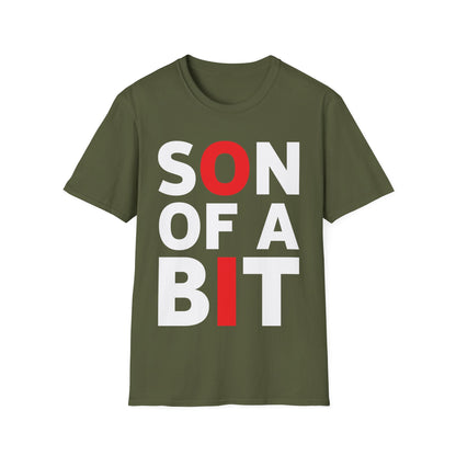 Son Of A Bit Computer Science Binary Code IT Tech Programmer T-Shirt