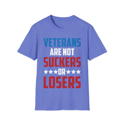 Anti Trump Veterans Are Not Suckers Or Losers Vote out 8645 T-Shirt Men Women