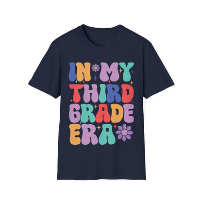 Funny In My 3rd Grade Era Back to School In My Third Grade Era T-Shirt For Men Women T-Shirt
