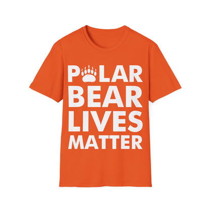 Polar Bear Lives Matter Arctic Save the Bears Animals Endangered T-Shirt