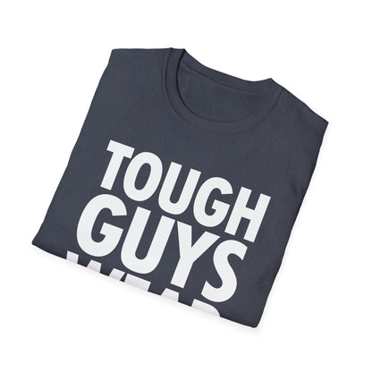 Tough Guys Wear Pink Breast Cancer Awareness October T-Shirt