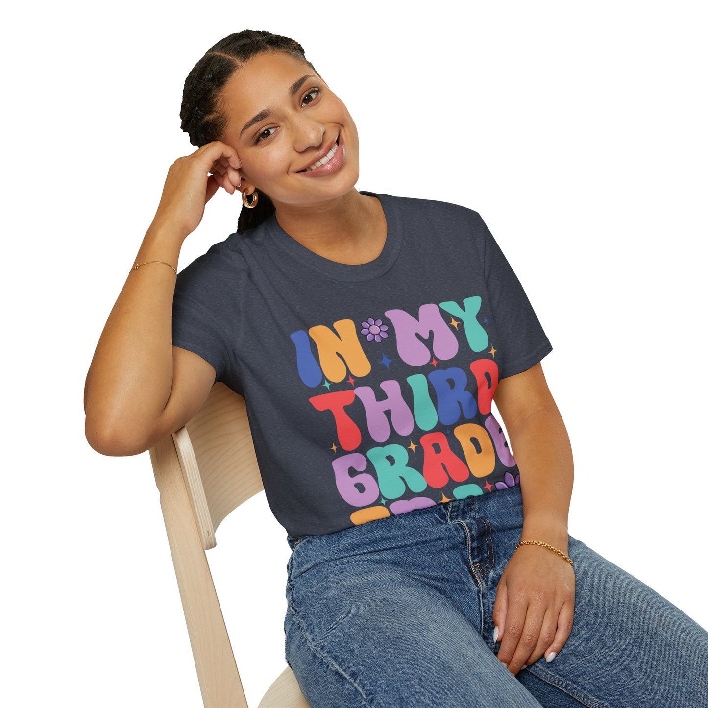Funny In My 3rd Grade Era Back to School In My Third Grade Era T-Shirt For Men Women T-Shirt