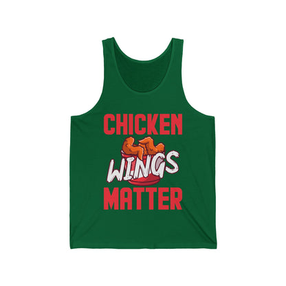 Funny Chicken Wings Matter Funny Chicken Wings Food Lover Foodie Tank Tops