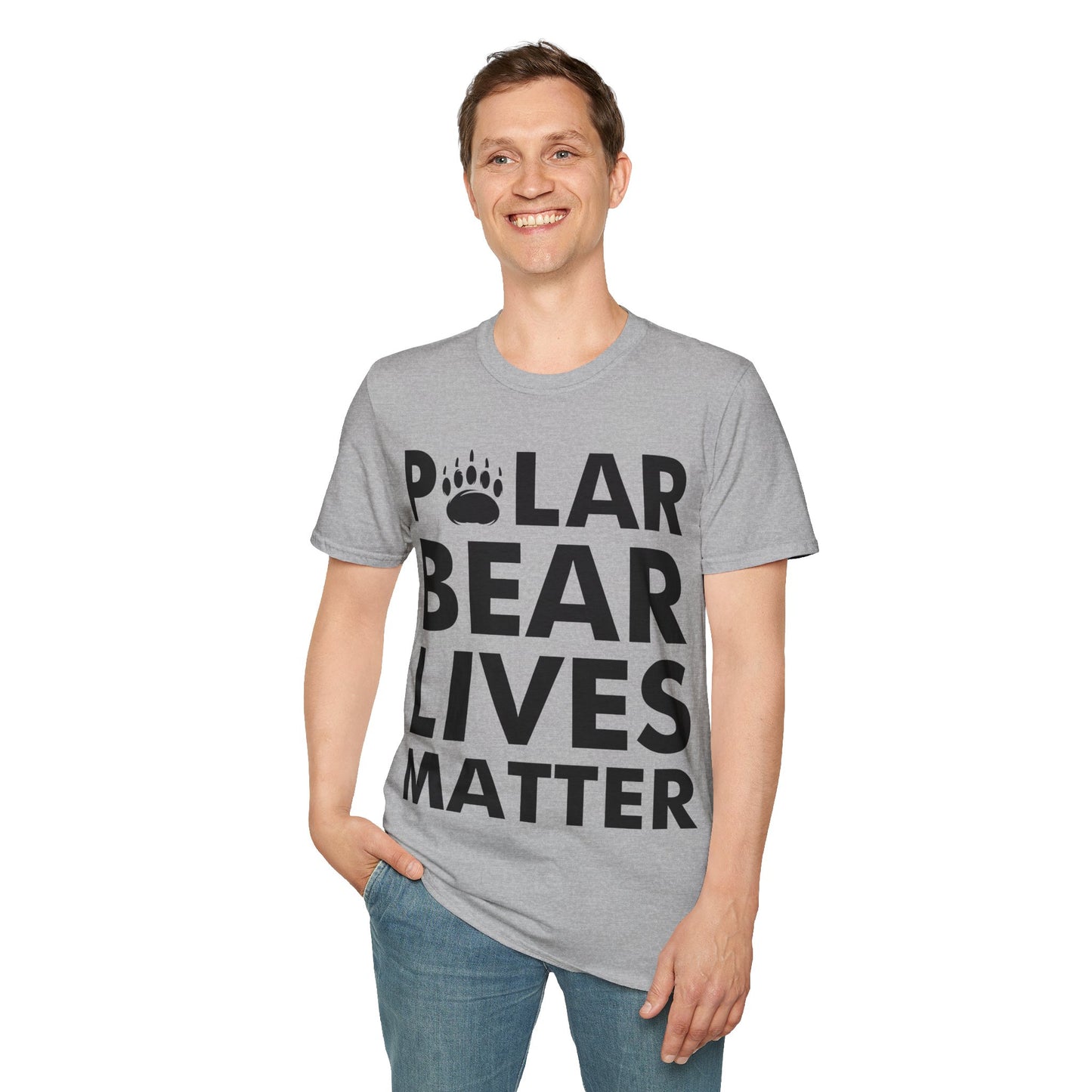 Polar Bear Lives Matter Arctic Save the Bears Animals Endangered T-Shirt