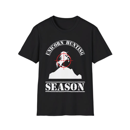 Funny Unicorn Hunting Season Inquire Within Hunting T-Shirt Men Women