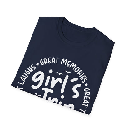 Girl's Trip 2026 Memories Friends Trip Matching Vacation T-Shirt For Men Women T-Shirt
