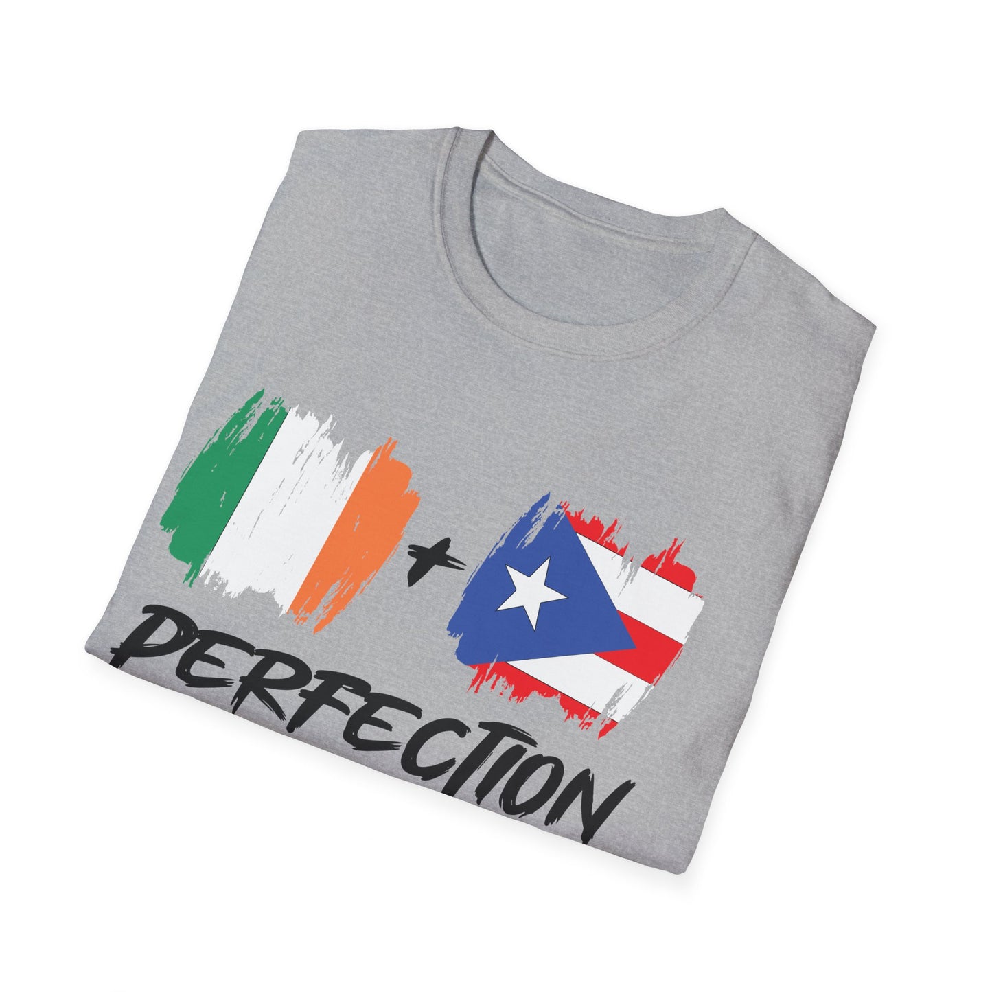 Irish Plus Puerto Rican Perfection Heritage T-Shirt For Men Women T-Shirt