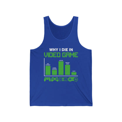 Video Games Funny Gamer Boys Teens Funny I'm Gaming Tank Tops