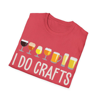 I Do Crafts Beer Vintage Craft Home Brew Art T-Shirt Men Women