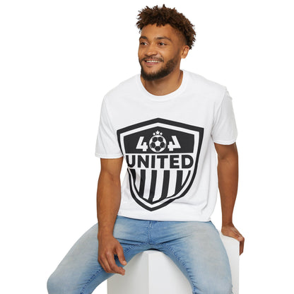 Funny 404 United Atlanta Soccer Badge Jersey T-Shirt For Soccer Lover Men Women T-Shirt