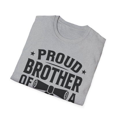 Retro Graduation Proud Brother Of A 2026 Graduate Senior T-Shirt For Men Women