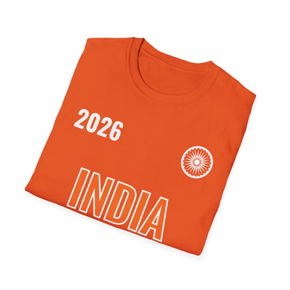 India T-Shirt Cricket Lovers Fan Team Support 2026