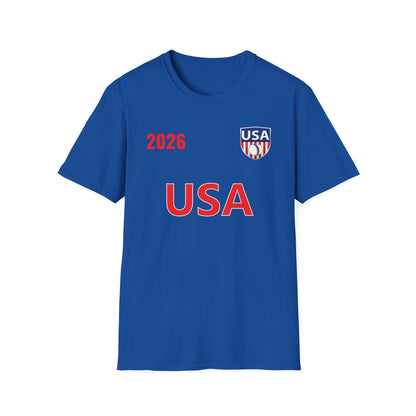 USA T-Shirt Cricket Lovers Fan Team Support 2026