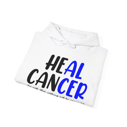 Colon Cancer Faith Bible Verse CRC Awareness Support Heal Family Hoodie For Men Women