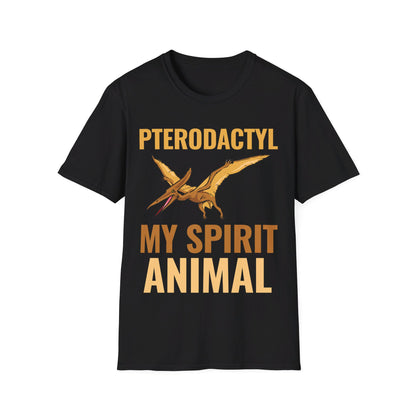 Funny Pterodactyl Is My Spirit Animal Dinosaur Gift T-Shirt For Men Women