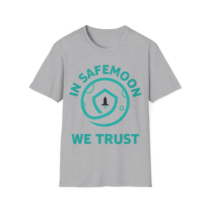 In Safemoon We Trust Blockchain Cryptocurrency Crypto  Men Women T-Shirt